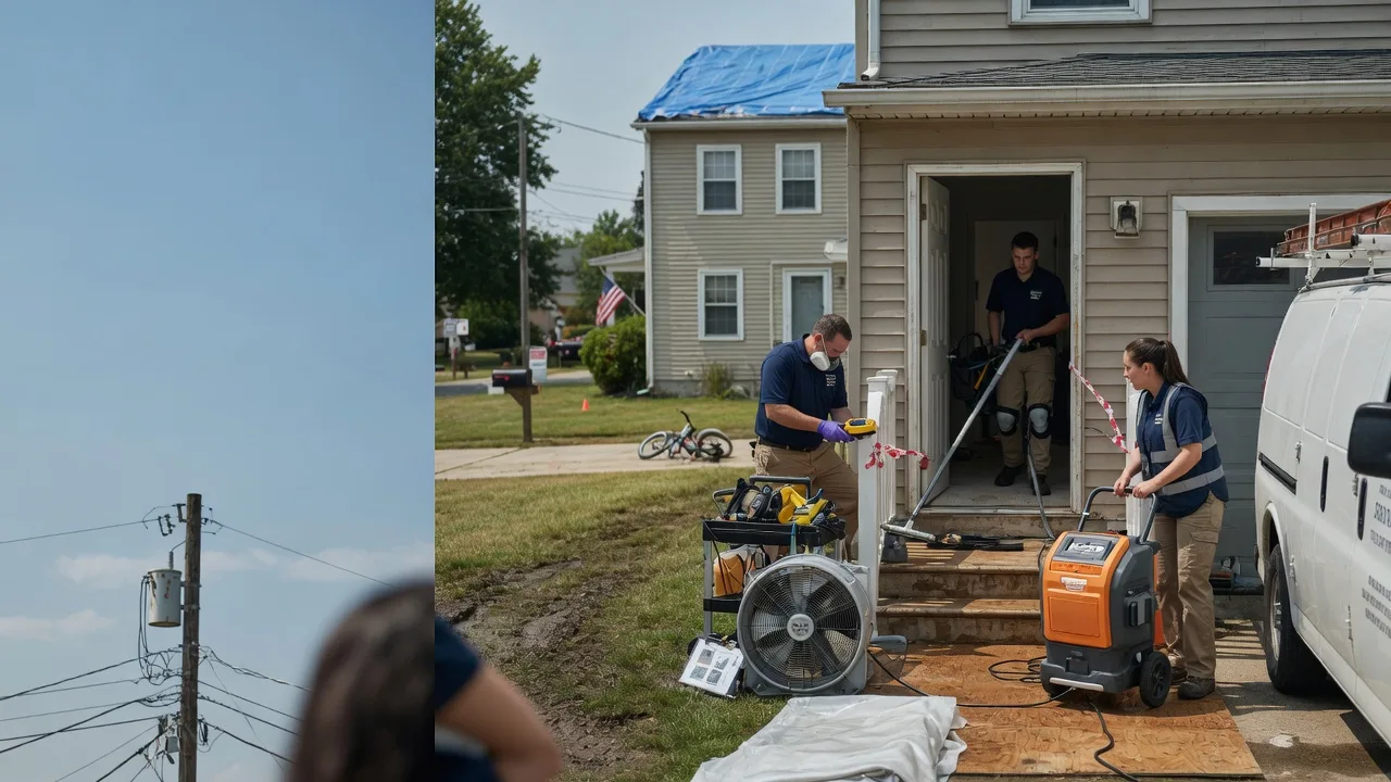 Water Damage Repair in Glassport, PA near me